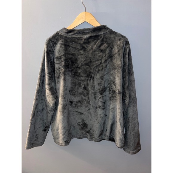 Disney 100 Thumper Bambi Grey Fleece Pajama Sleep Top Womens 2X LZ439205F - Picture 3 of 5